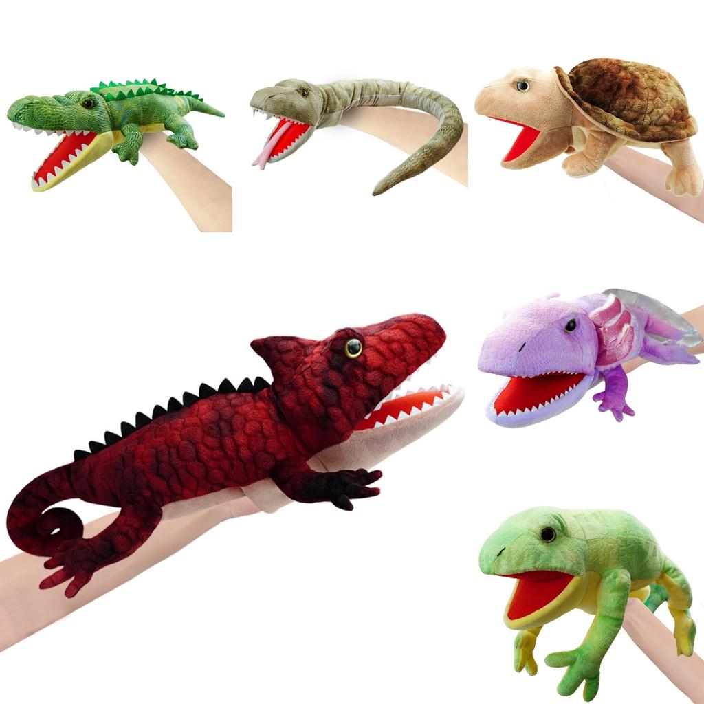 Urocza Pisklę Lalki Ręczne Pluszowa Zabawka Dla Dzieci Do Bajek Gad Stuffed Animal Do Przedszkola I Rodzicielstwa Lalka Wąż Python Żółw)