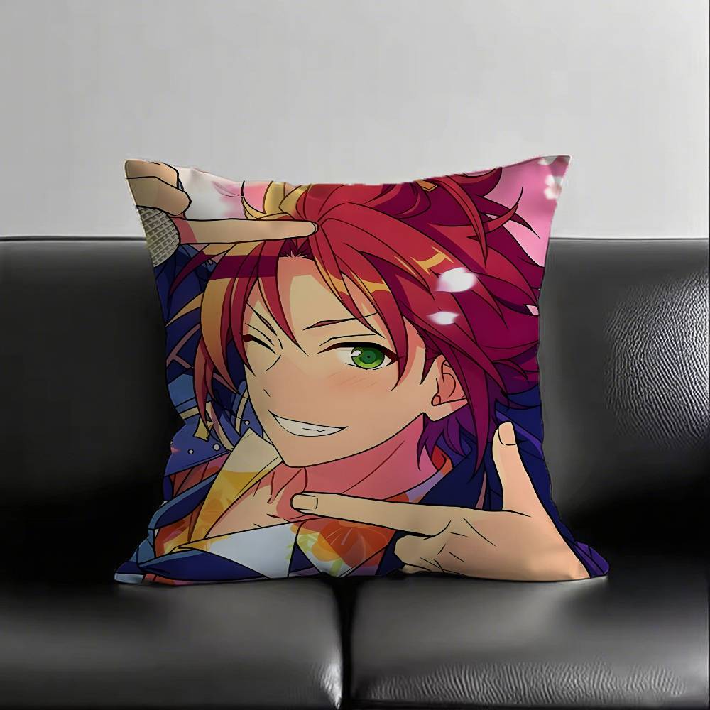 1pc Mao Isara Pillow Case Fashion Square Pillowcase Bedroom Sofa Room Ins Decoration Leisure