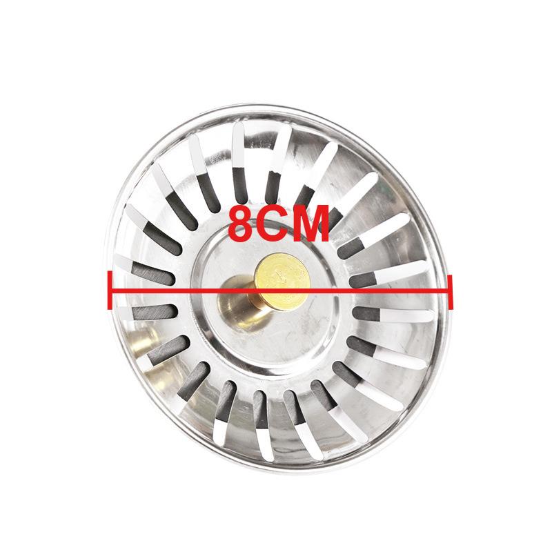 1-10PCS Kitchen Sink Strainer Stopper Waste Plug Sink Filter Filtre Sink Strainer Filter Floor Drain Kitchen Tools