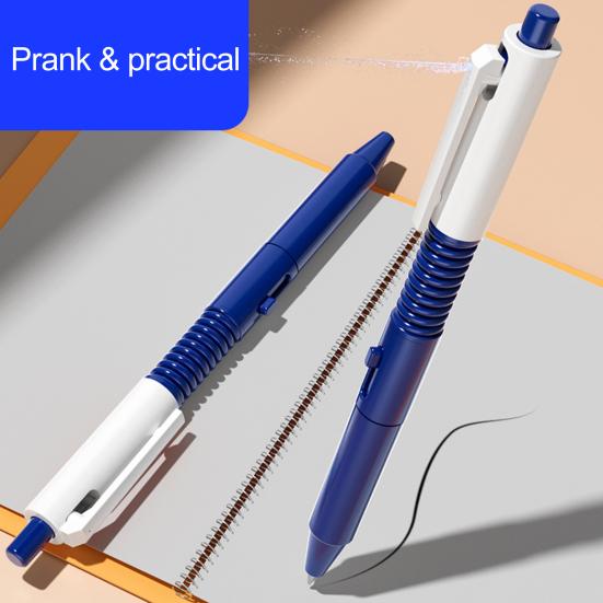2 az 1-ben vízpermetes toll Vissza az iskolába Ajándék stresszoldó gyerekeknek játéktoll Vicces tréfa visszahúzható toll vízpermet funkcióval