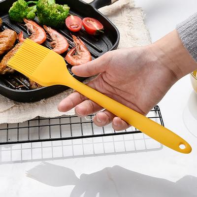 25cm Silicone Basting Brush Heat-Resistant Baking Brush Cooking Grilling Brush Cake Cream Bread Pastry Oil Brush Kitchen Gadget