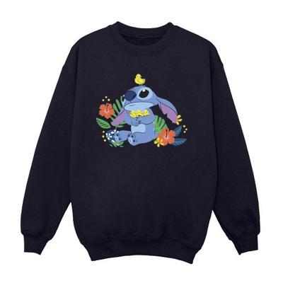 Disney Damen Lilo & Stitch Vögel Sweatshirt