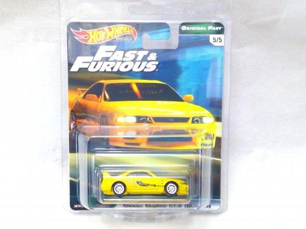 Hot Wheels Premium Fast Furious Nissan Skyline BCNR33 & GT-R