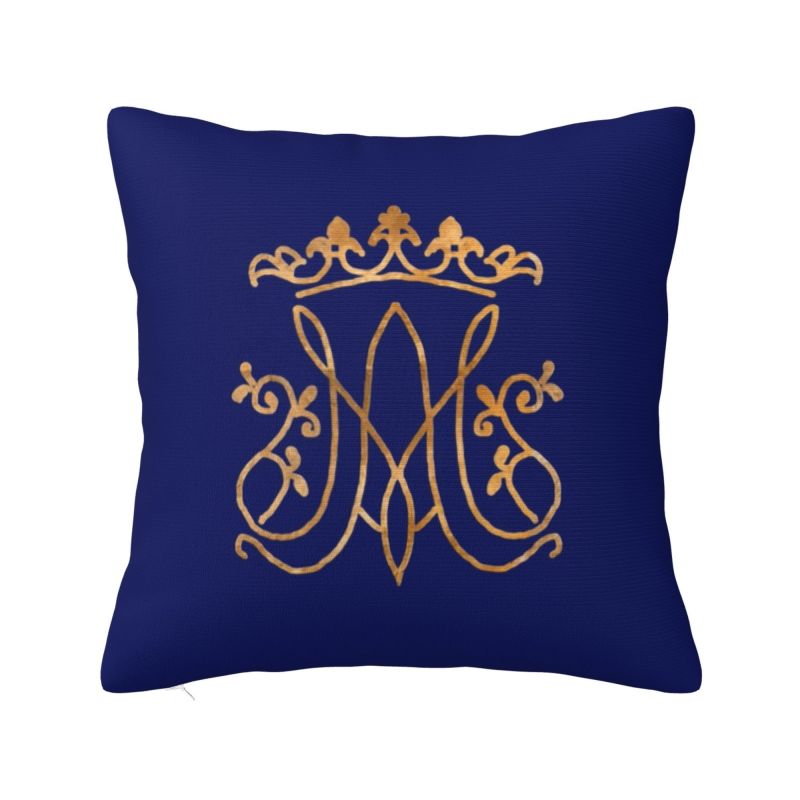 The Virgin Mary Modern Throw Pillow Covers Decoration Christian Mexico Mexican Chair Cushion