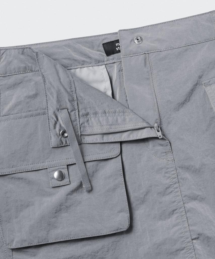 Musinsa Standard Woman Women'S Bright Cargo Mini Skirt [Gray]