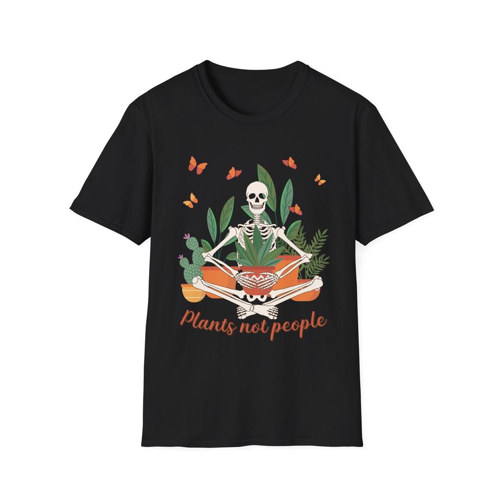 Funny Gardener Shirt, Skeleton Gardener Tee Shirt, Skeleton Humor Shirt