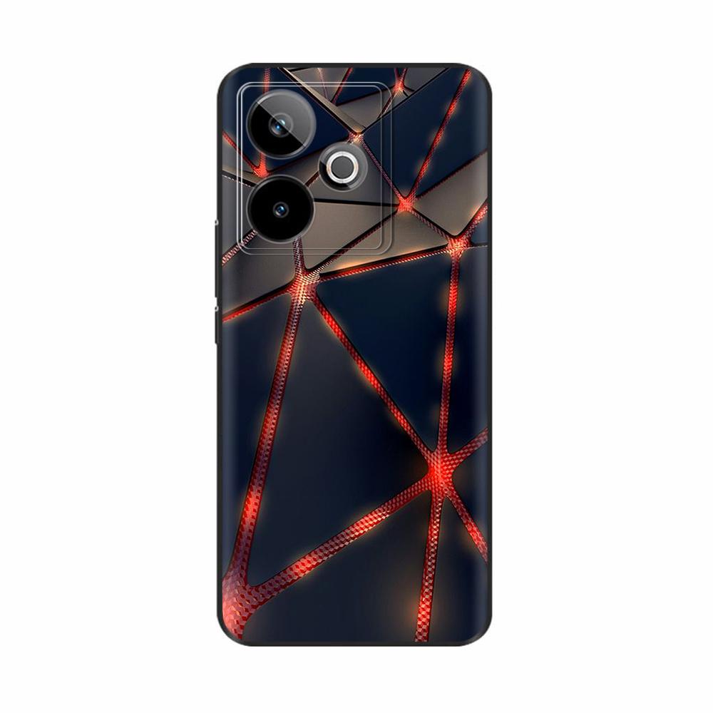 For Realme GT7 GT 7T Case RMX5061 Cat Painted Cover Soft Silicone Phone Case For Realme GT 7T GT7 Pro RealmeGT 7 Pro Fundas Etui