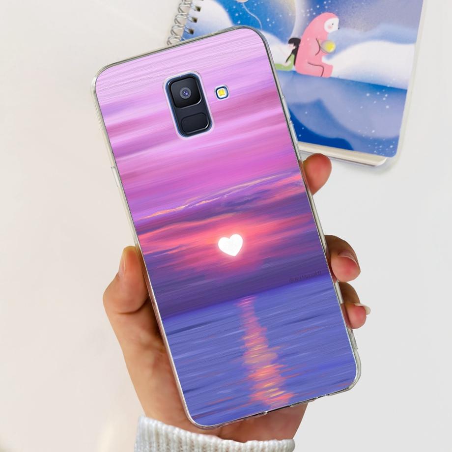 

Чехлы для Samsung Galaxy A6 2018 задняя крышка телефона SM-A600 A600F для samsung A6 plus 2018 A605 A605F A6+ Fundas защитный чехол A6 Plus 2018