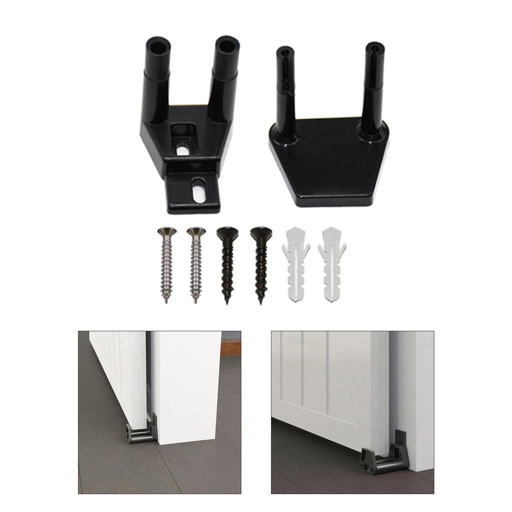 Adjustable Floor Guide Wall Mounted Sliding Door Guide Bottom Track Guide Sliding Barn Door Hardware Easy To Install