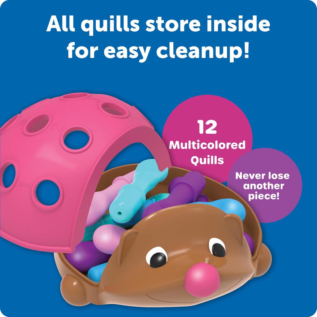 Learning Resources Baby Fingertip Educational Toy Hedgehog Pink Authentic LER8904-P