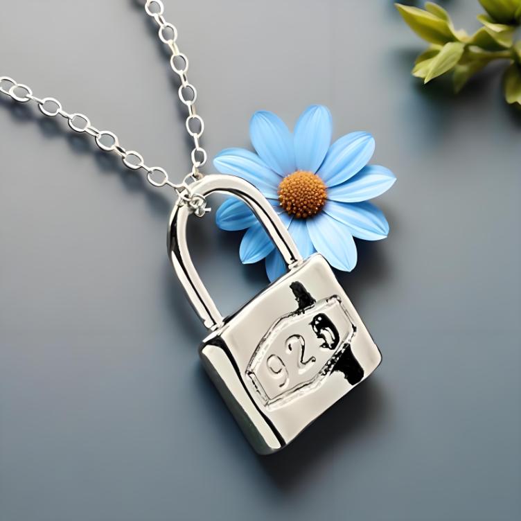 Медный Замок прекрасное ожерелье для женщин мужчин Красивый модный свадебная вечеринка шарм подарок высокое качество Новые украшения 45cm