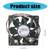 12038 120mmx38mm 12V 1.5A Cooling Fan for Outdoor Electronic Equipment Cabinet Cooling Ventilation Exhaust Projects