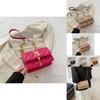 Chic Spring Mini Shoulder Bag Fashionable Crossbody Pu Leather Handbag With Magnetic Closure