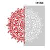 Mandala Drawing Craft Stencil Reusable Mandala Auxiliary Painting Template for Wood Wall Floor Fabric Tile