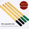 Dual-Use Bamboo Ruler & Massage Stick - Creative Fitness & Cultural Gift