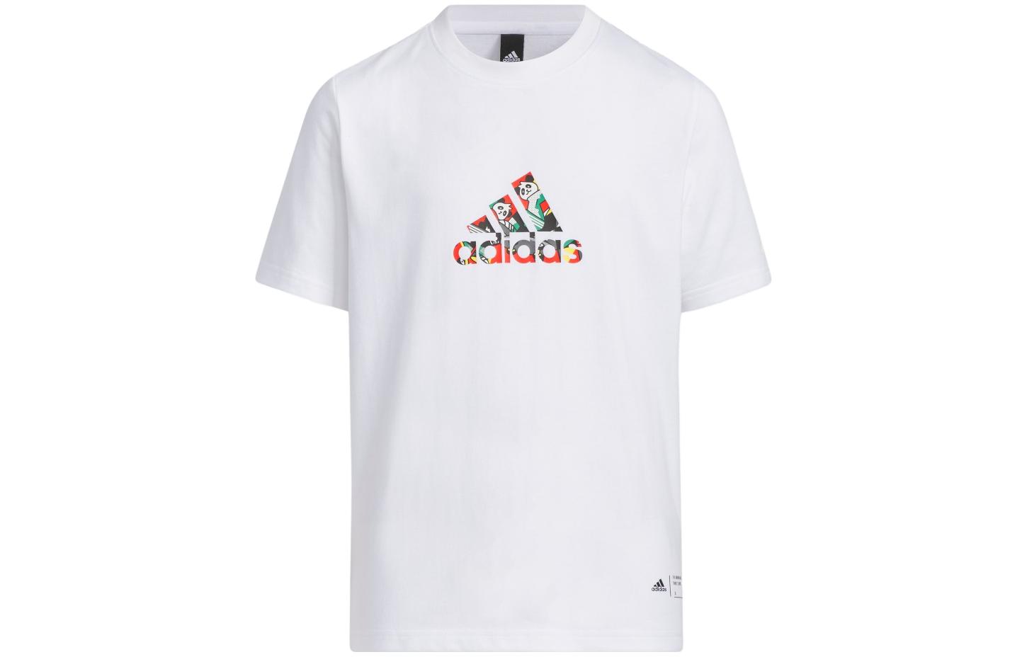 Adidas Kids T Shirts Crew Neck Moderate IN7020 176