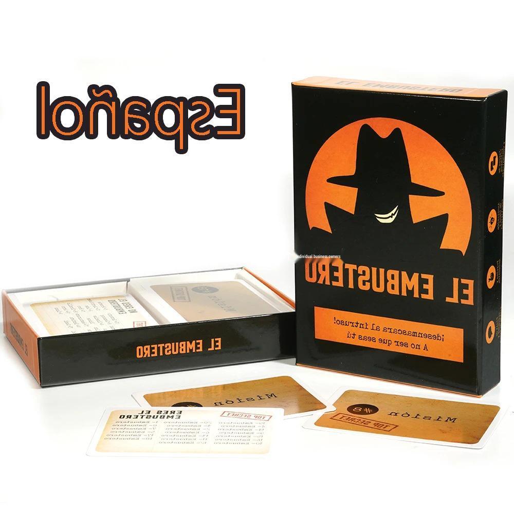 Black Hat Club: Spanish Edition Family Puzzle & Card Game