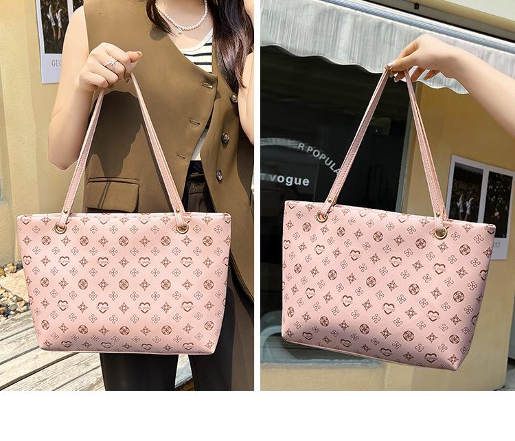 2023 Women's Large Capacity Two-Piece Shoulder and Handbag Set – European Tote Style