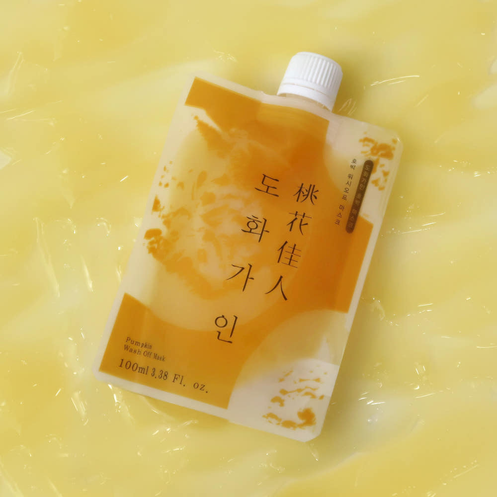 Masque Visage à Rincer HOUSE OF DOHWA 100ml – Masque de Soin Coréen, Options Riz, Haricot Mungo ou Citrouille Pumpkin Wash Off Mask