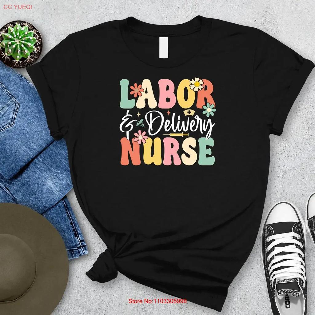 Labor And Delivery T Shirt L D Baby Perfect For Nurses Nurse Maternity Nursing Vintage Graphic Comfortable Casual Soft