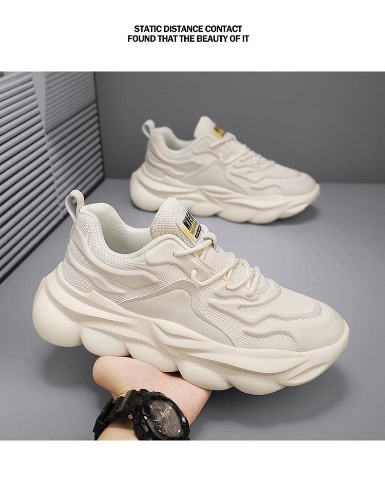 Men's 2025 Autumn Mesh Work & Casual Thick-Soled Sneakers