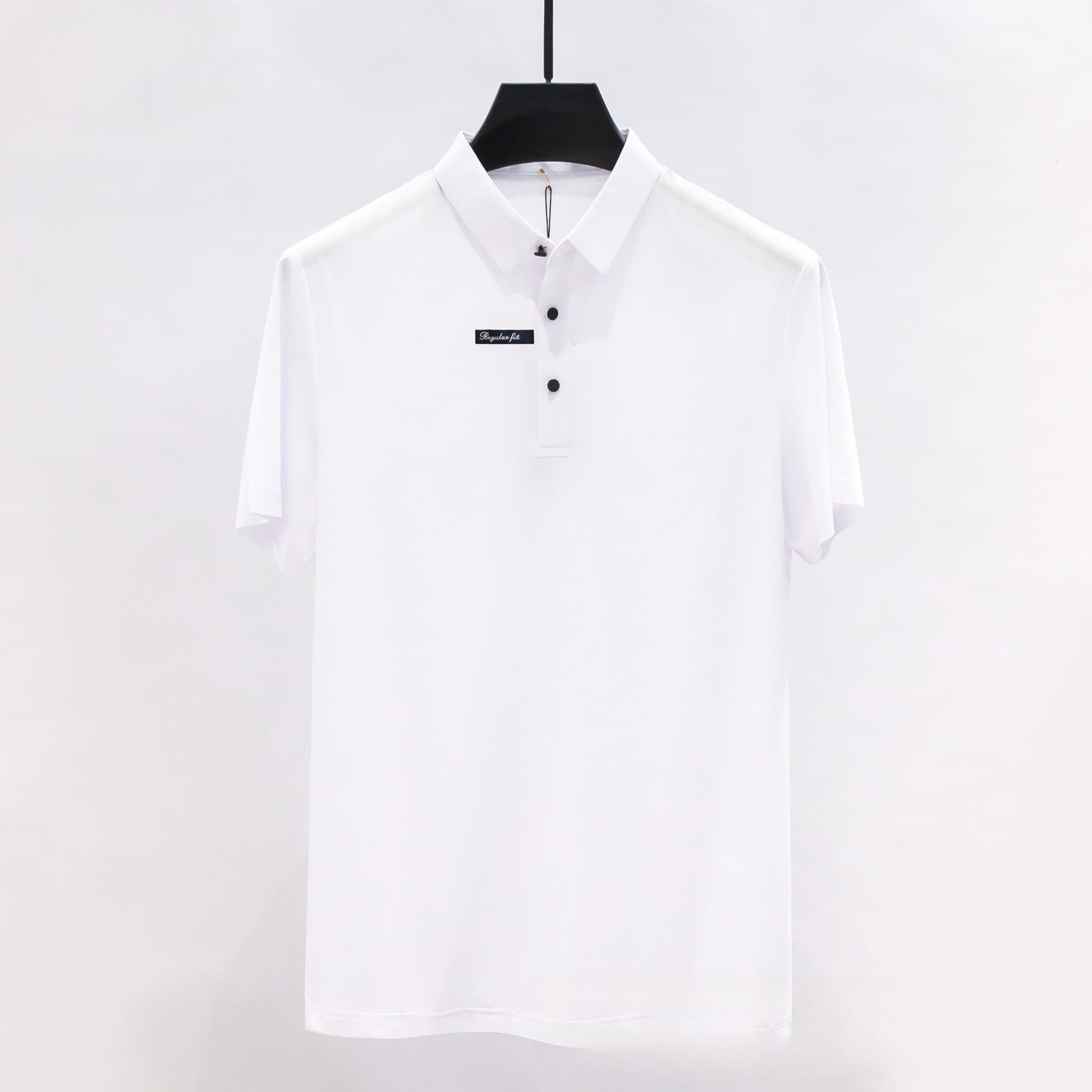 

Мужская рубашка поло с короткими рукавами, новая футболка, летняя мужская одежда, футболка с коротким рукавом, повседневный топ 4XL