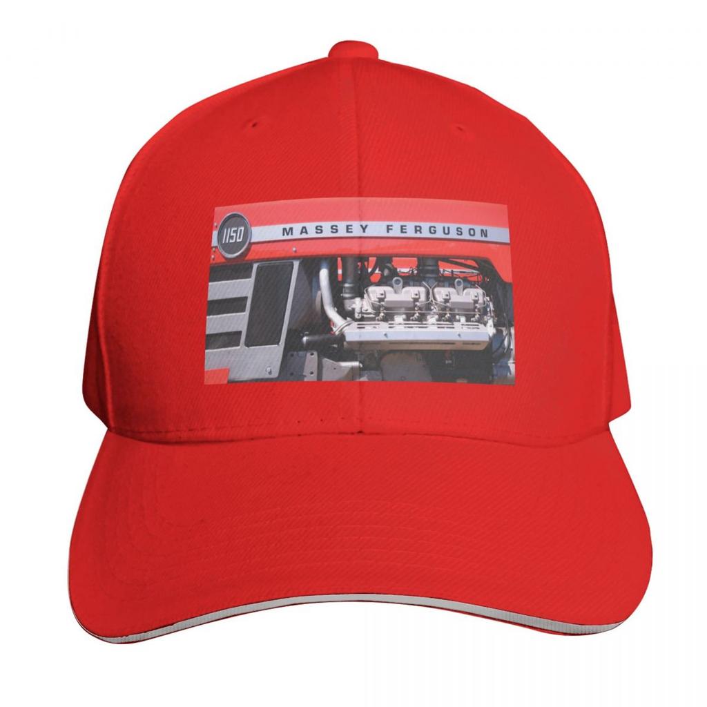 Massey Ferguson Four Wheeled Farming Baseball Cap Unisex Hat Beach Black Hat Unisex Luxury Unisexs Womens
