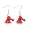 Snowflake Tree Earrings for Women - Festive European and American Design, Perfect for Autumn and Winter