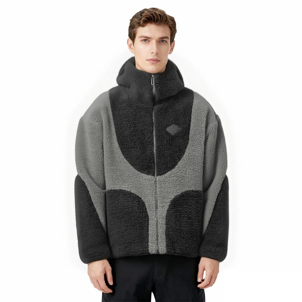 Men's Casual Fashion Hooded Fleece Jacket