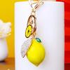 Creative Bling Rhinestone Watermelon Fine Workmanship Portable Bag Pendant Fashion Jewelry Decor Gift For Friends Bag Charm