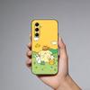 Cute Yellow P-Pompompurins Phone Case For Samsung Galaxy A73,21,22,32,71,53,52,51,80,5G Soft Black Cover