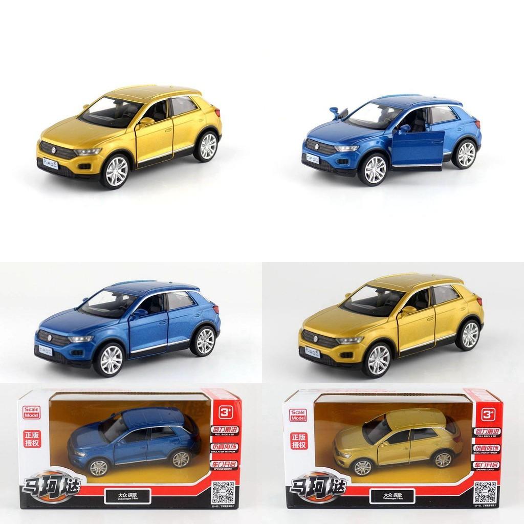 Alloy Volkswagen Tiggo Suv Sedan Model For Kids With Inertia Control For Collectors