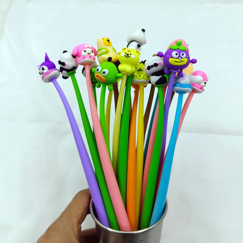 

Adorable Cartoon Shake Pen - Comfort Grip & Smooth Black Writing 0.5mm