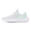 Li-Ning Lightweight Soft Rebound Breathable Shock Absorbing Durable Lightweight Low Top Running Shoes Women Sneaker White Blue Green ARST020-3