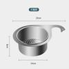 Stainless Steel Swan Sink Strainer Basket Faucet Hanging Corner Sink Filter Basket Easy to Use Drain Basket for Kitchen PH327