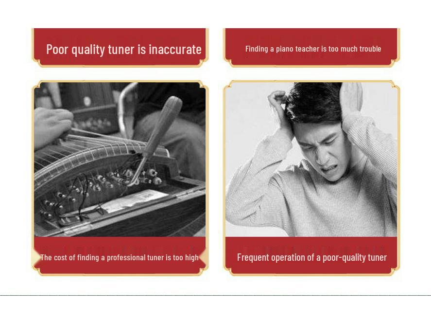 Little Angel MT-70B Guzheng Three-in-One Tuner & Metronome