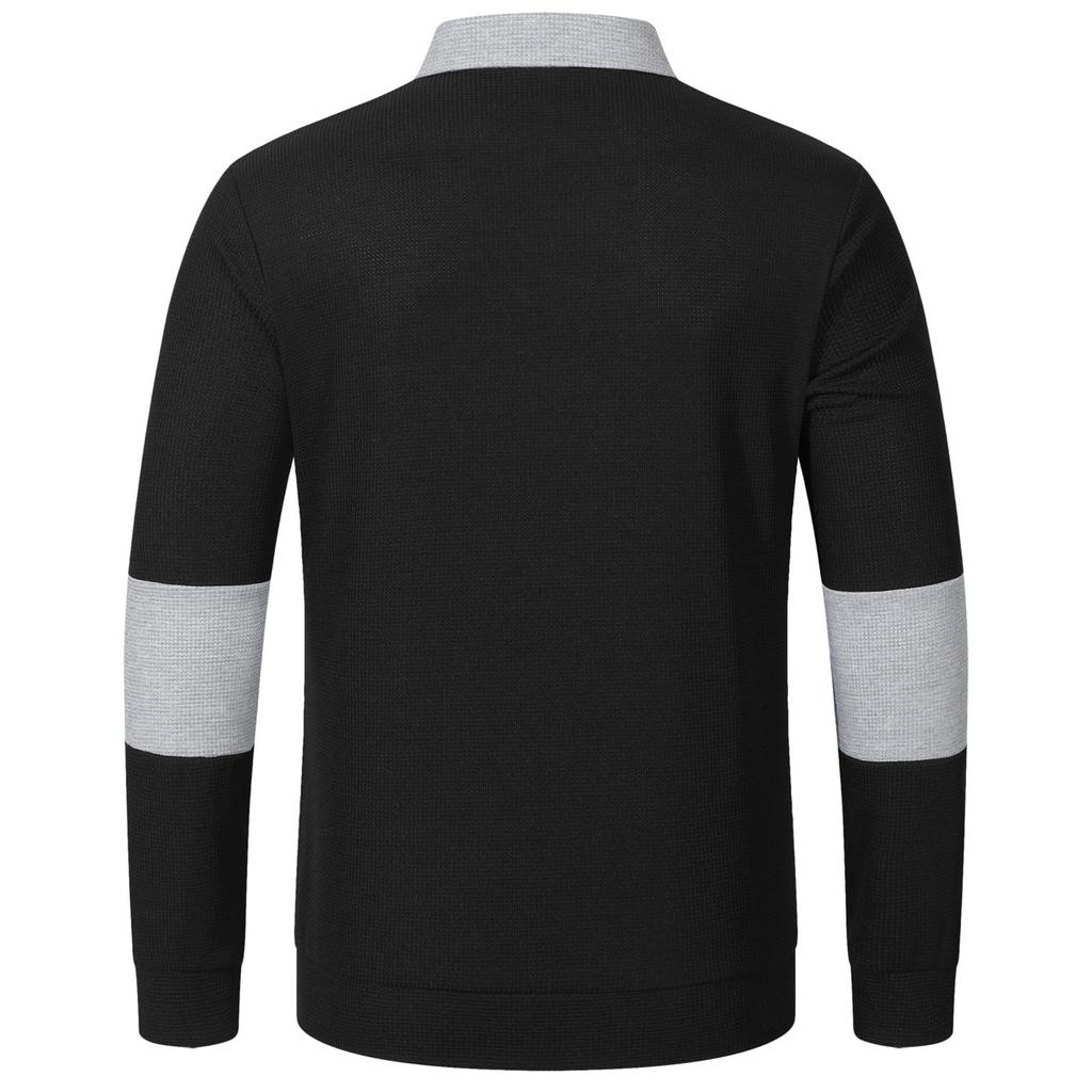 Men's Leisure Fashion Monochrome Shirt Upper Garment