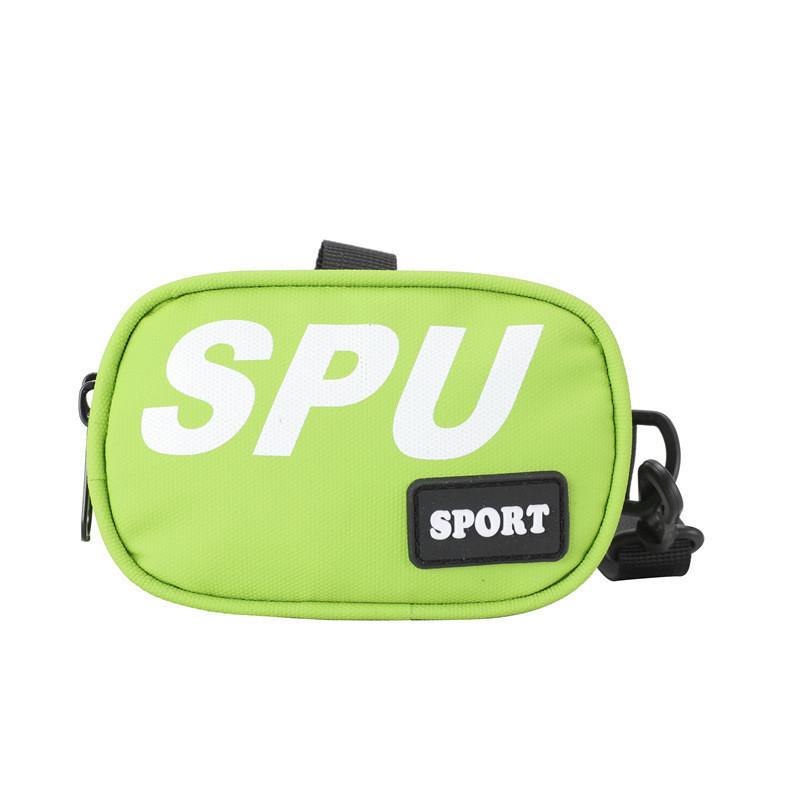 

Trendy Mini Nylon Crossbody Bag For Kids With Stylish Design And Waterproof Features зелений