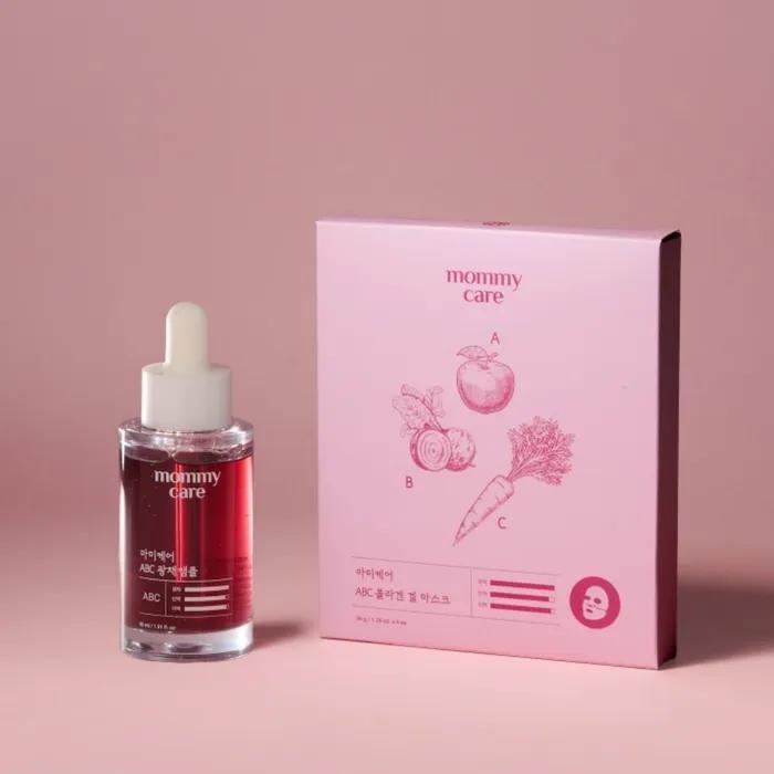 [Glow Intensive Care SET] Glow Ampoule + Glow Mask Pack 4 Sheets