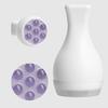 Jade Roller Face Massager Ice Roller Facial Guasha Tool 360 Degree Rotate Handheld Faux Crystal Ball Massager for Lift Firming Neck Skin Tightening