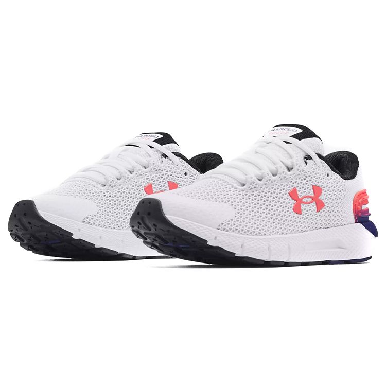 Under Armour Charged Rogue 2.5 Comfortable Fabric Synthetic Leather Low Top Casual Running Shoes Women sneaker White 3024403-105