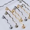 Wavy Rust Resistant Cabinet Door Handles Zinc Alloy Sleek Pulls for Bedroom Wardrobe Cupboard Home Upgrade