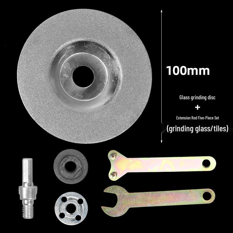 Angle Grinder Adapter Kit for Electric Drills: Saw Blade, Cutting Disc & Polishing Accessories