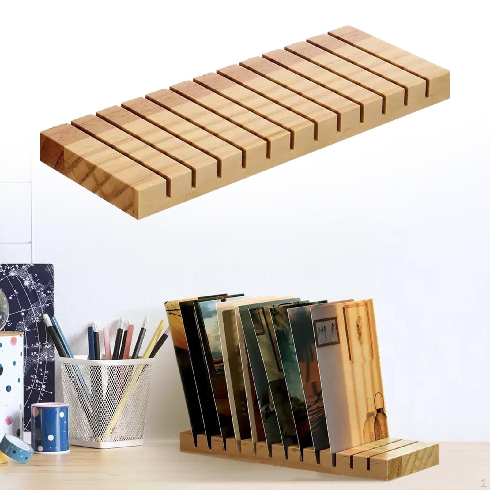 Vinyl Record Holder Greeting Card Display Desk Home Decor Organizer Music Album Rack Storage 1380₽
