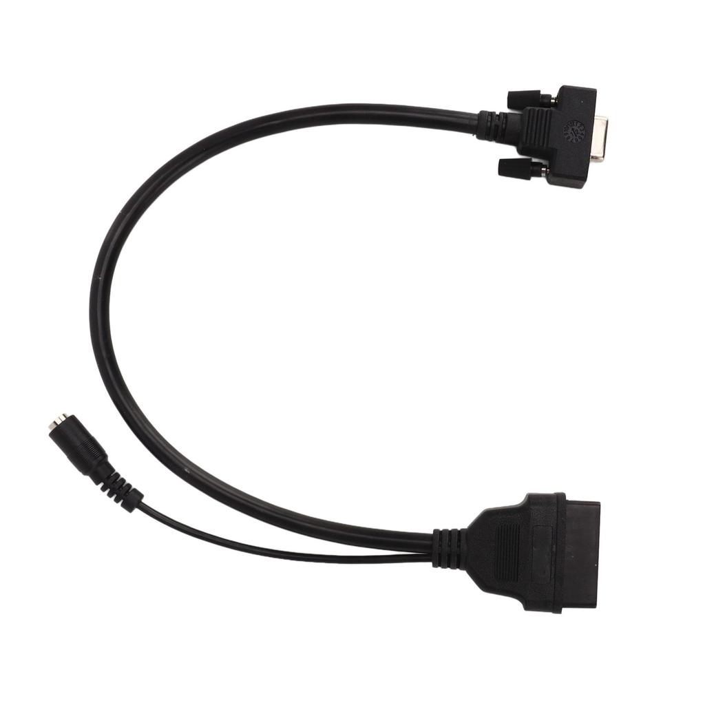 OBD Adapter Cable 16pin Male 15pin Female Plug and Play Diagnostic Connector Replacement for Launch X431