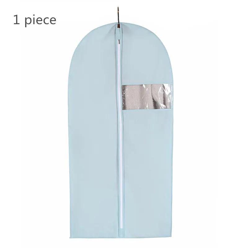 Dust-proof Cover for Suit Non-woven Cloth Visible Transparent Window Clothing Dust Proof Jacket Cover Clothes Bag Protection Bag