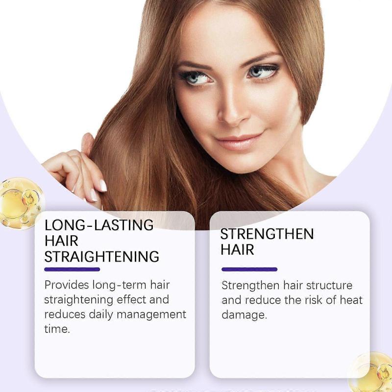 Eelhoe Protein Straight Hair Cream Moisturizing Nourishing Supple Hair Maintenance Repair Hair Quality Free Straight Hair