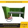 Durable J6P Dump Truck Pedal Guard: Movable Aluminum and Iron Boarding Ladder