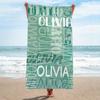 Beach Towel Fashion Printed Pattern Sun Protection Windproof Suitable For Pool Camping Travel Blanket