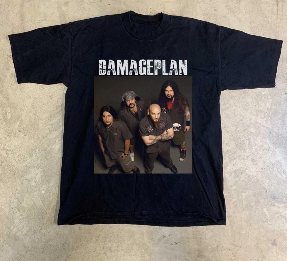 Damageplan Band Member Black All Size S-5XL T Shirt HRN569 Unisex T-Shirt XXXXL